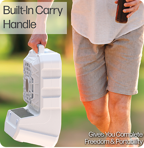 Built in carry handle