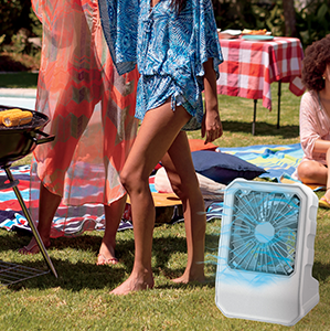 Arctic Air® Outdoor cooling off a bbq